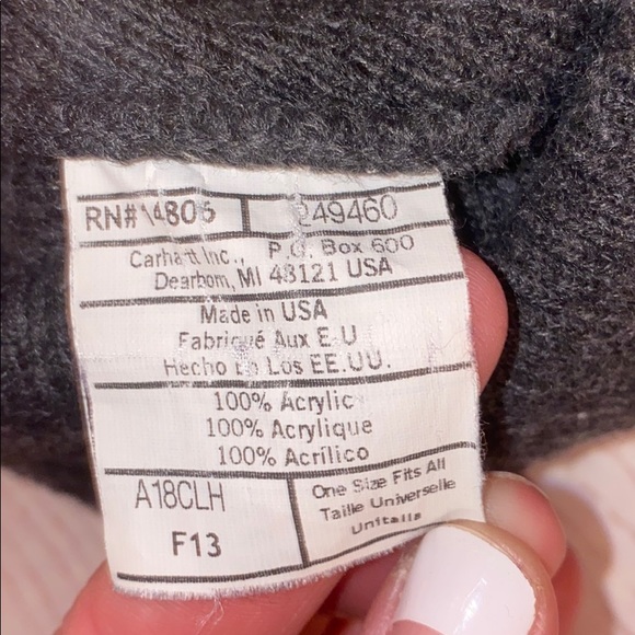 Cathartt Winter hat one size gray - Picture 4 of 8